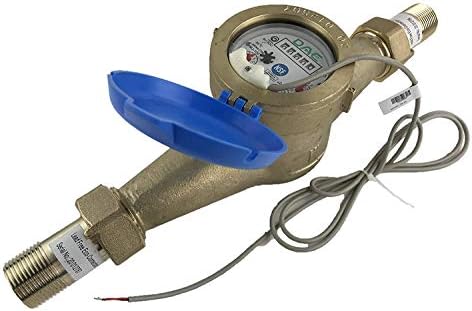 DAE MJ-100m 1" NSF61 Non Lead Potable Water Meter, Cubic Meter, Pulse Output + by DAEControls