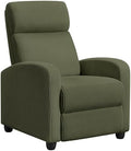 Yaheetech Recliner Chair with 3 Adjustable Angles Armchair Dark Green by Yaheetech