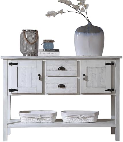 LKTART Solid Wood Console Table by LKTART