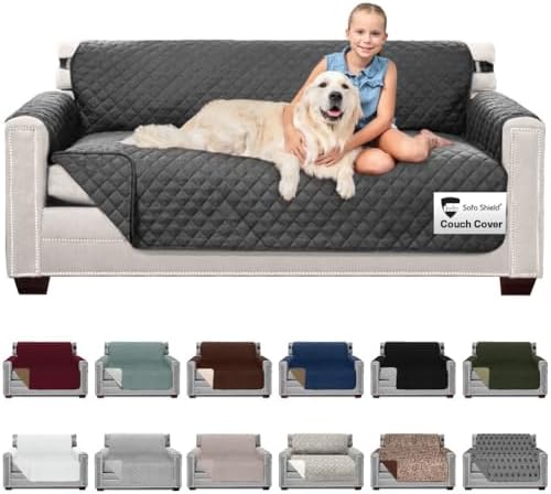 Sofa Shield® Reversible Couch Slip Cover by SofaShield