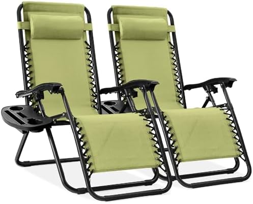 Best Choice Products Zero Gravity Chair Recliner, Dusty Green by BestChoiceProducts