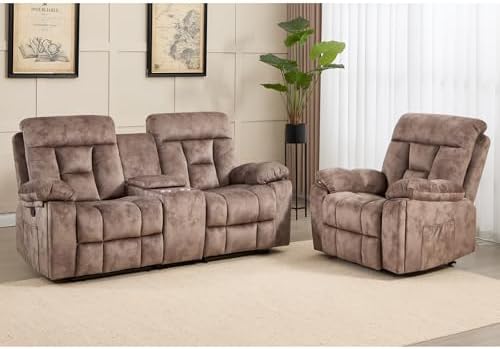 CANMOV Recliner Sofa Set, Power Lift Recliner by CANMOV