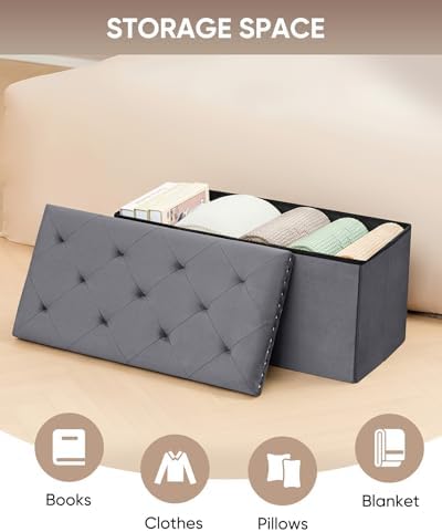 B FSOBEIIALEO Storage Ottoman Bench - Image 4
