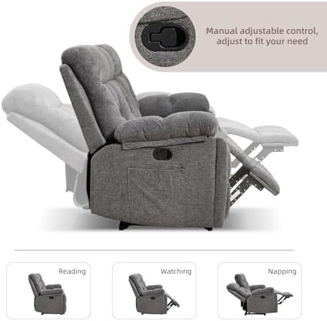 CANMOV Recliner Sofa Set, Power Lift Recliner - Image 3