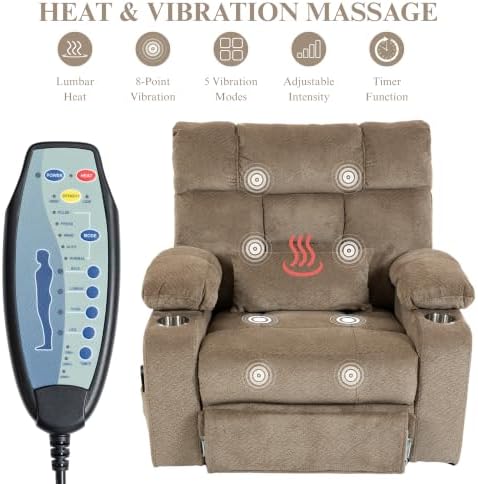 Heavy Duty 500 lbs Power Lift Recliner - Image 6