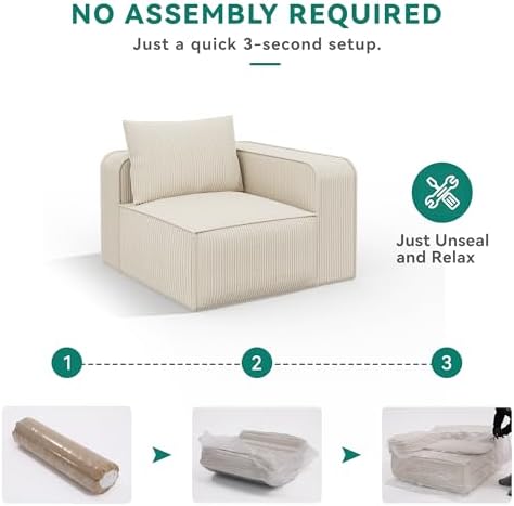 YITAHOME Oversized Cloud Couch Sectional Sofa - Image 6