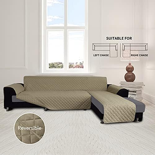 Easy-Going Reversible L-Shape Sectional Couch Cover - Image 2