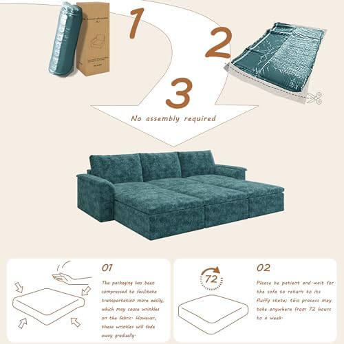 EASE MOOSE Boneless Sectional Couch - Image 3