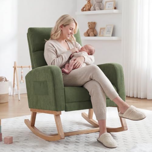 HCHAIRH Rocking Chair Nursery, Nursing Rocking Chairs - Image 5