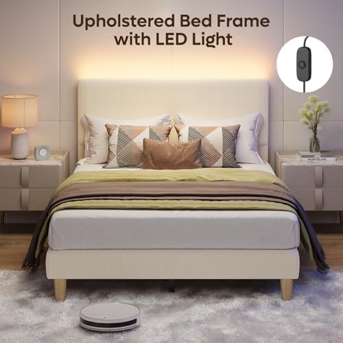 Bestier Full Size Bed Frame - Image 3