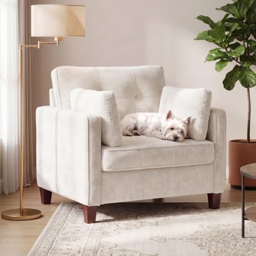 Luxury Oversized Accent Reading Armchair Set of 2 - Image 3
