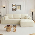 110" Boneless Cloud Sectional Couches by Flyida