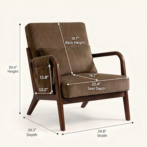 Mid Century Modern Accent Chair - Image 2