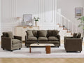 Cloud 3 Pieces Sofa Set, 1+1+3 Seater Couch, Modern Sofas Sets by HOCAT