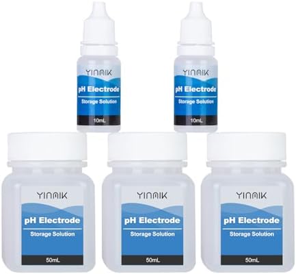 YINMIK pH Storage Solution 3M KCL Buffer Solution pH Probe Storage Liquid by YINMIKWaterTester