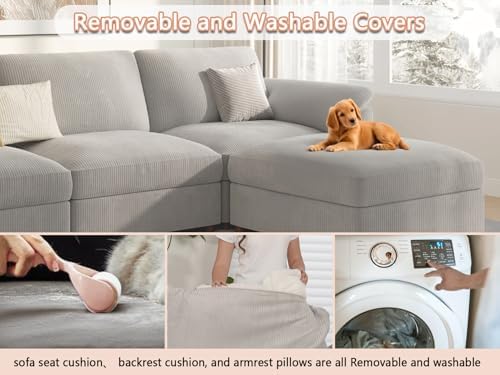 EASE MOOSE Oversized Sectional Modular Sofa - Image 6