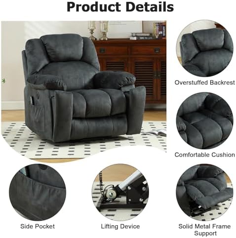 CANMOV Large Power Lift Recliner - Image 5