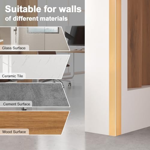 10PCS 48" Metal Corner Protectors, Aluminum Self Adhesive Corner Guards - Image 6