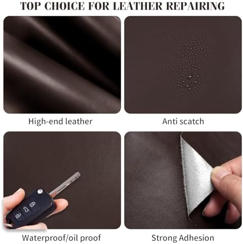 BSZHTECH Self Adhesive Leather Repair Patch Tape - Image 6