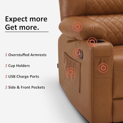 MCombo 56 in Reclining Loveseat Recliner - Image 7