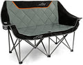 FAIR WIND Oversized Fully Padded Camping Double Chair Folding Loveseat | Heavy by FAIRWINDOutdoorEquipment