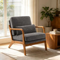 Karl home Mid-Century Modern Accent Reading Chair by Karlhome