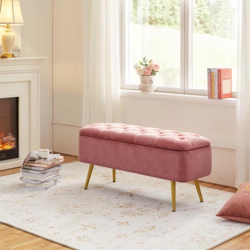 Yaheetech Storage Ottoman Bench - Image 6