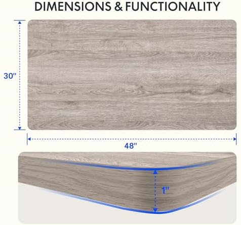 FLEXISPOT 48"x30" Whole Piece Desk Top - Image 2