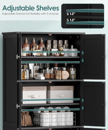 Tall Bathroom Storage Cabinet - Image 6