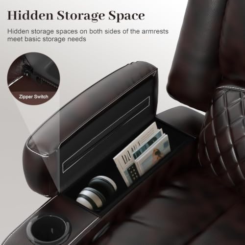 6 Seater Reclining Sofa Set, Modern Living Room Couch Set - Image 6