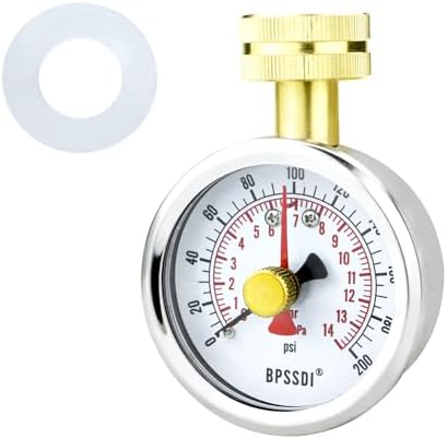 0-200 Psi Water Pressure Gauge Test by BPSSDI