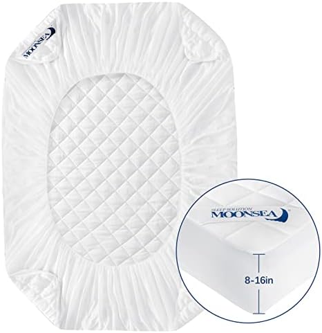 Moonsea Full Mattress Protector, Waterproof Mattress Cover - Image 5