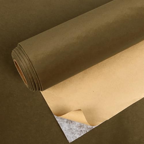 VEELIKE Olive Brown Velvet Drawer Liner by VEELIKE