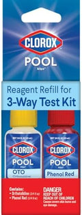 Clorox® Pool&Spa™ Swimming Pool 3-Way Water Test Kit Refill Solutions by Unknown