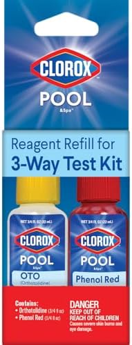 Clorox® Pool&Spa™ Swimming Pool 3-Way Water Test Kit Refill Solutions by Unknown
