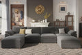 EASE MOOSE U Shape Sectional Couch by EASEMOOSE