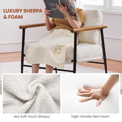 Yaheetech Accent Chair, Modern Living Room Chair - Image 4