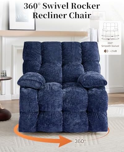 Oversized Manual Recliner Chair - Image 5