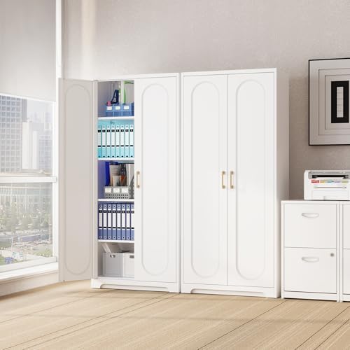 Steeloong 71"Metal Pantry Storage Cabinet - Image 2