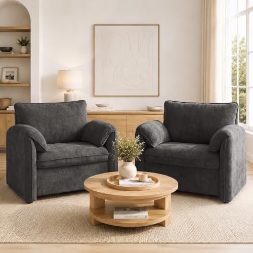 Oversized Accent Chair, Comfy Reading Chair, Armchair - Image 6