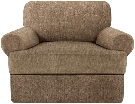 2 Pieces T Cushion Chair Covers by Jcones