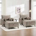 Set of 4 Oversized Accent Chair by HOMYKA