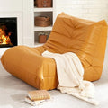 Hobestluk Bean Bag Chair Leather Togo Chair Memory Foam Living Room Adult by YourHomeDeservesMore
