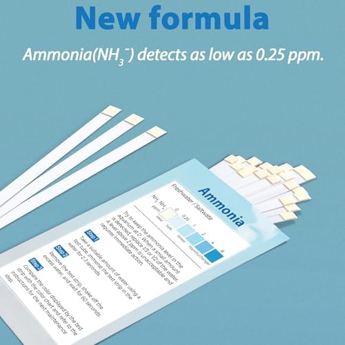 Ammonia Test Kit Aquarium 0.25ppm High Precision Aquarium Test Kit - Image 6