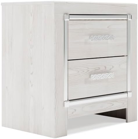 Signature Design by Ashley Altyra White Nightstand by Unknown