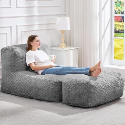 Hobestluk Large Bean Bag Chairs Sofa - Image 3