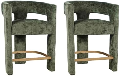 Jofran Gwen Forest Upholstered Counter Stool by Jofran+Inc.