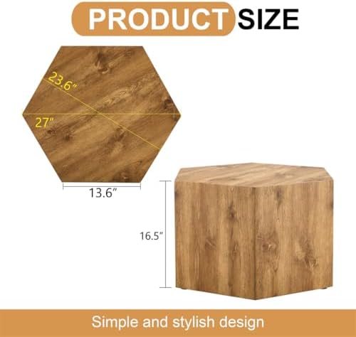 Side Table, End Table Living Room Table, Modern Side Table Sofa Couch Table - Image 2