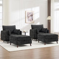 Set of 4 Oversized Accent Chair by HOMYKA