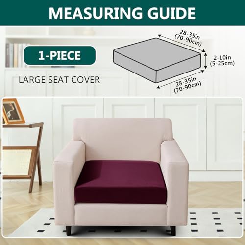 UNBBRRL Stretch Sofa Seat Cushion Cover - Image 2
